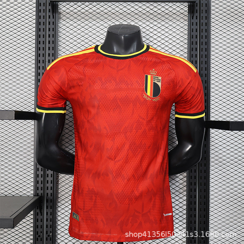 New 26 World Cup Argentina Spain Germany Belgium Football Uniform Messi Player Version Jersey