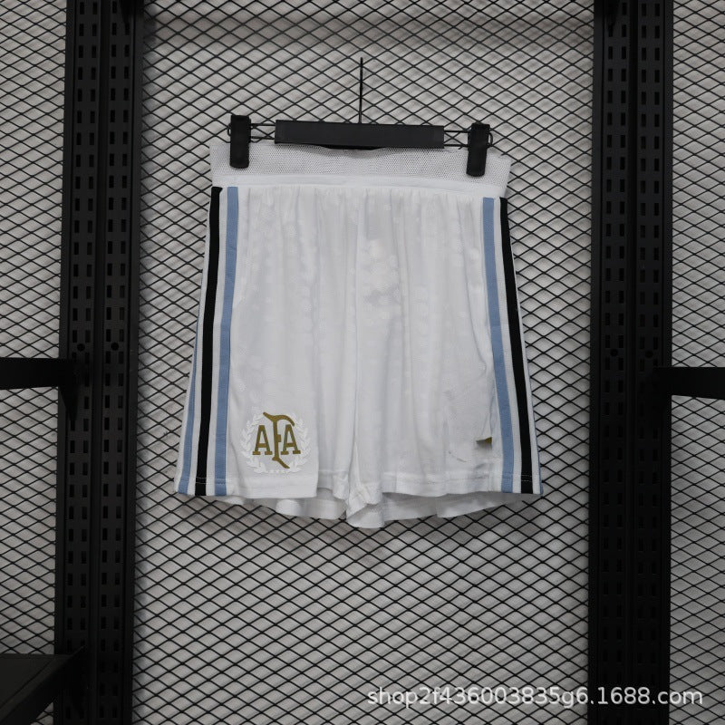 2627 World Cup Season Argentina National Team Football Uniform Messi Jersey Short-Sleeved Sportswear Player Version Signature