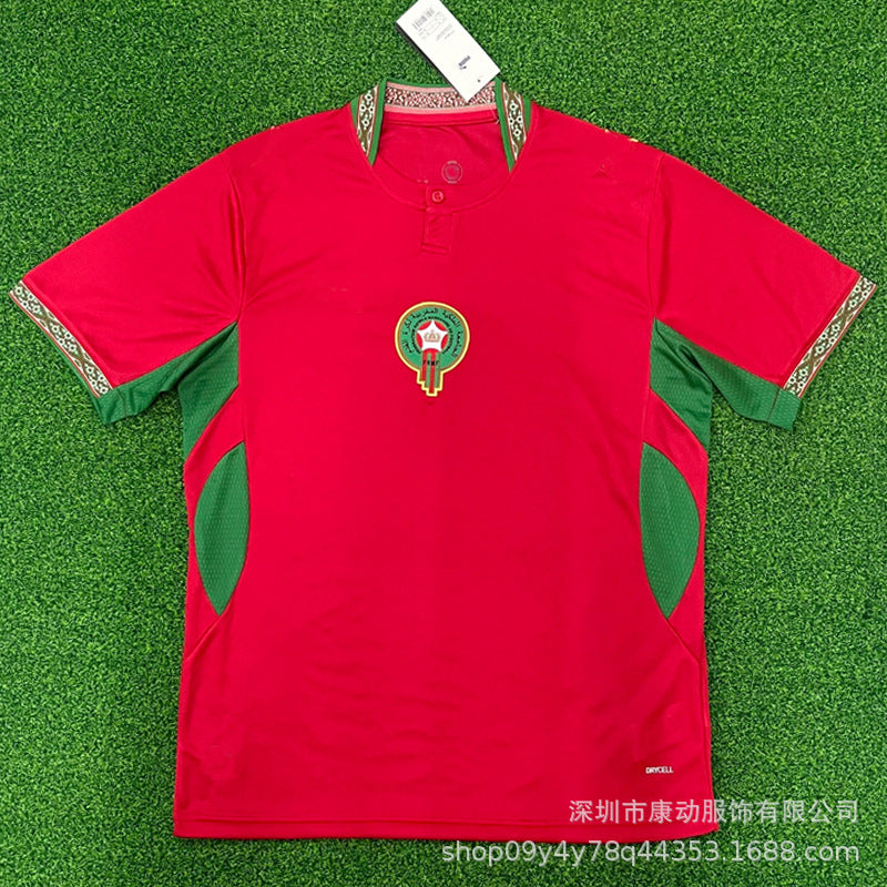 2627 Argentina Football Jersey World Cup Jersey Short-Sleeved New Fan Training and Competition Uniform Cross-Border No. 10 Messi