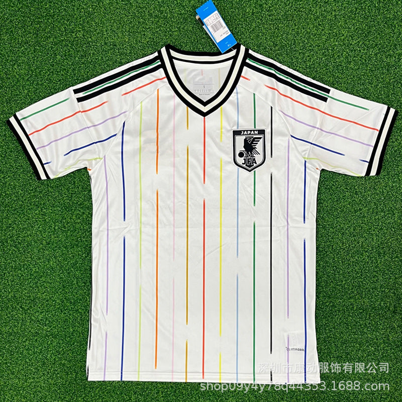 2627 Argentina Football Jersey World Cup Jersey Short-Sleeved New Fan Training and Competition Uniform Cross-Border No. 10 Messi