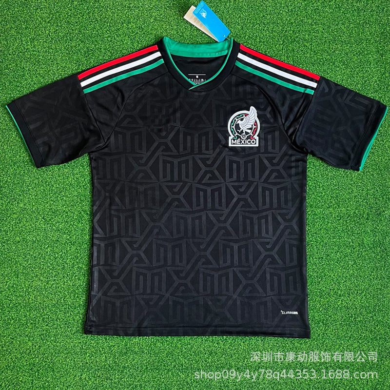 2627 Argentina Football Jersey World Cup Jersey Short-Sleeved New Fan Training and Competition Uniform Cross-Border No. 10 Messi