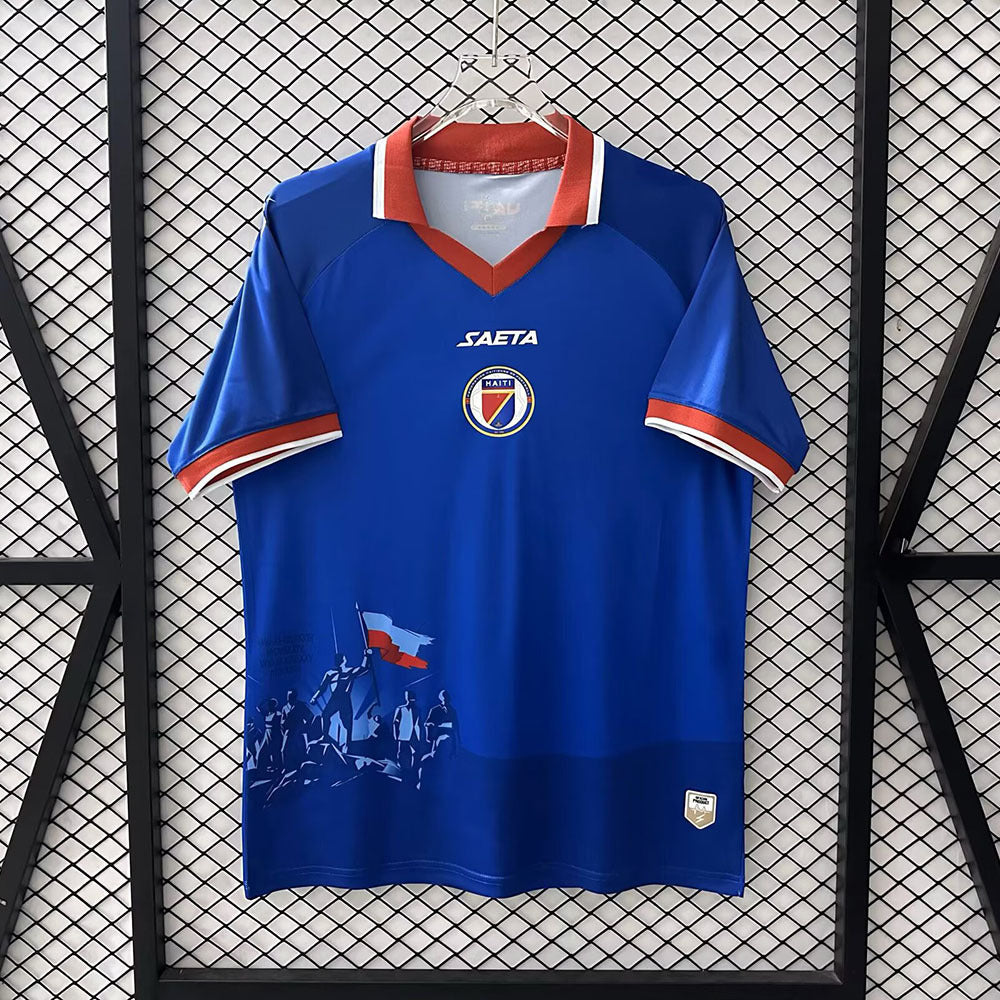 2026World Cup Haiti National Team Home and Away Jerseys Haiti Men's Short-Sleeve Football Uniforms