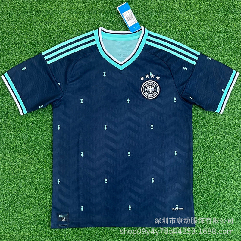 2627 Argentina Football Jersey World Cup Jersey Short-Sleeved New Fan Training and Competition Uniform Cross-Border No. 10 Messi