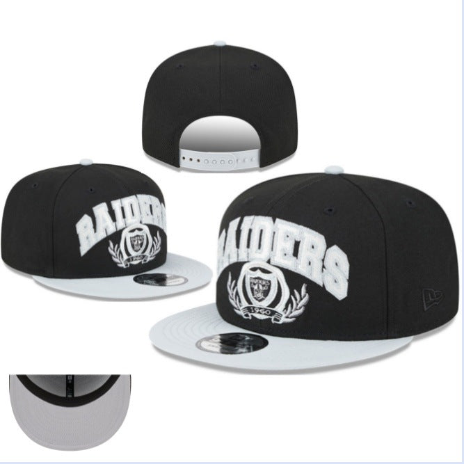 Mlb Adjustable Hat Nfl Men's and Women's Hip-Hop Embroidered Outdoor Sun Protection Hat Nba Basketball Hat Large Brim Wide Brim Sun Protection