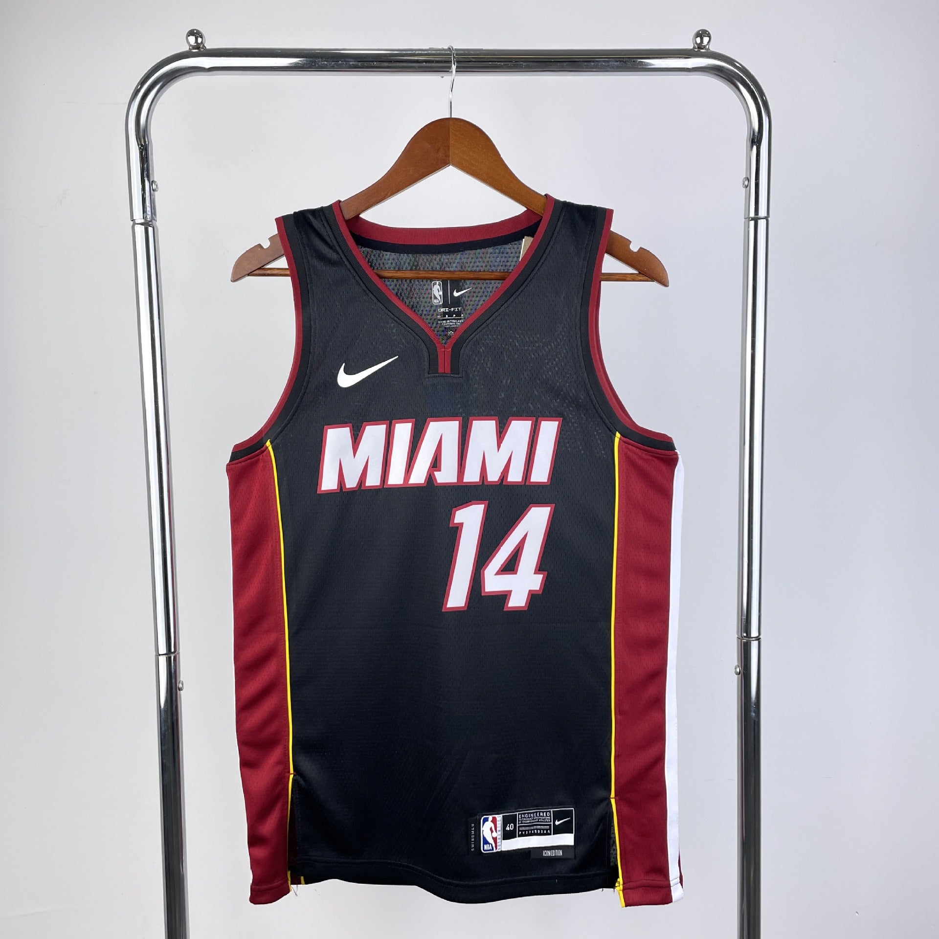 ✅ Cross-Border Nba Jerseys Basketball Uniforms Heat Team No. 3 Wade 14 Herro 22 Butler 11 Adebayo