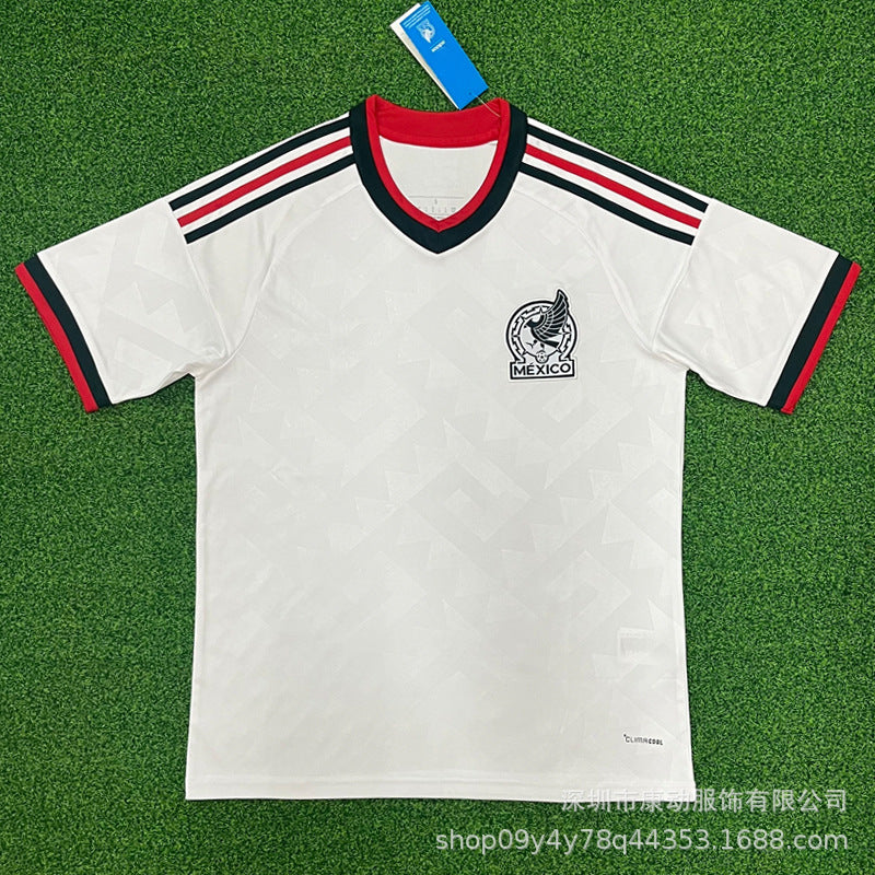 2627 Argentina Football Jersey World Cup Jersey Short-Sleeved New Fan Training and Competition Uniform Cross-Border No. 10 Messi