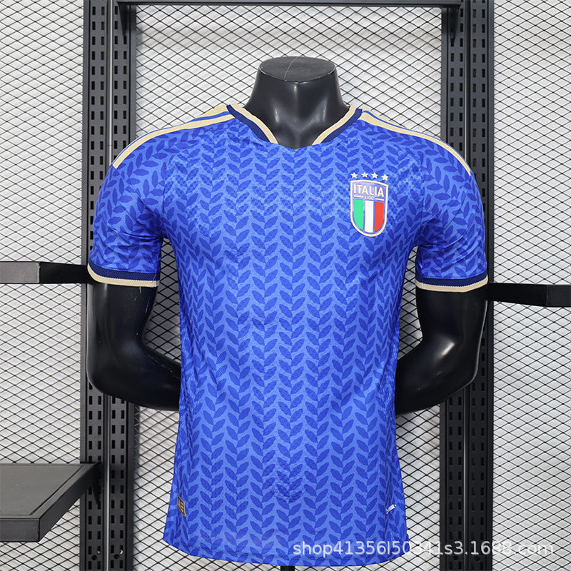 New 26 World Cup Argentina Spain Germany Belgium Football Uniform Messi Player Version Jersey