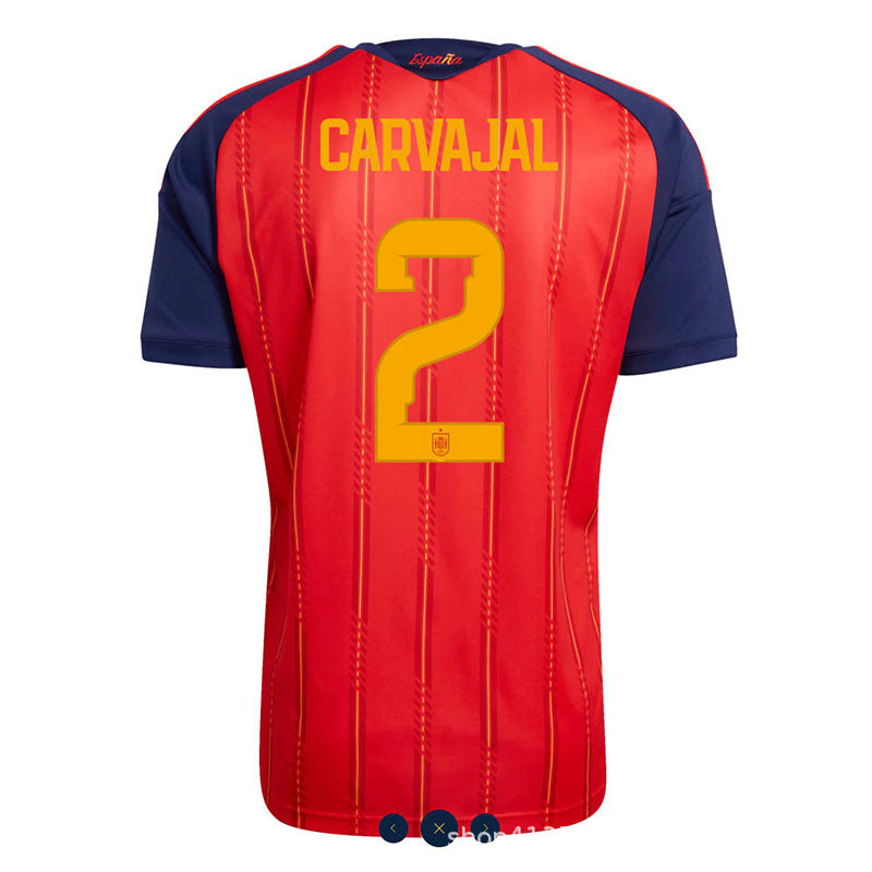 New 26 World Cup Argentina Spain Germany Belgium Football Uniform Messi Player Version Jersey