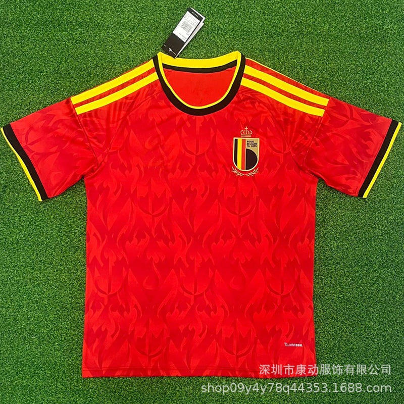 2627 Argentina Football Jersey World Cup Jersey Short-Sleeved New Fan Training and Competition Uniform Cross-Border No. 10 Messi