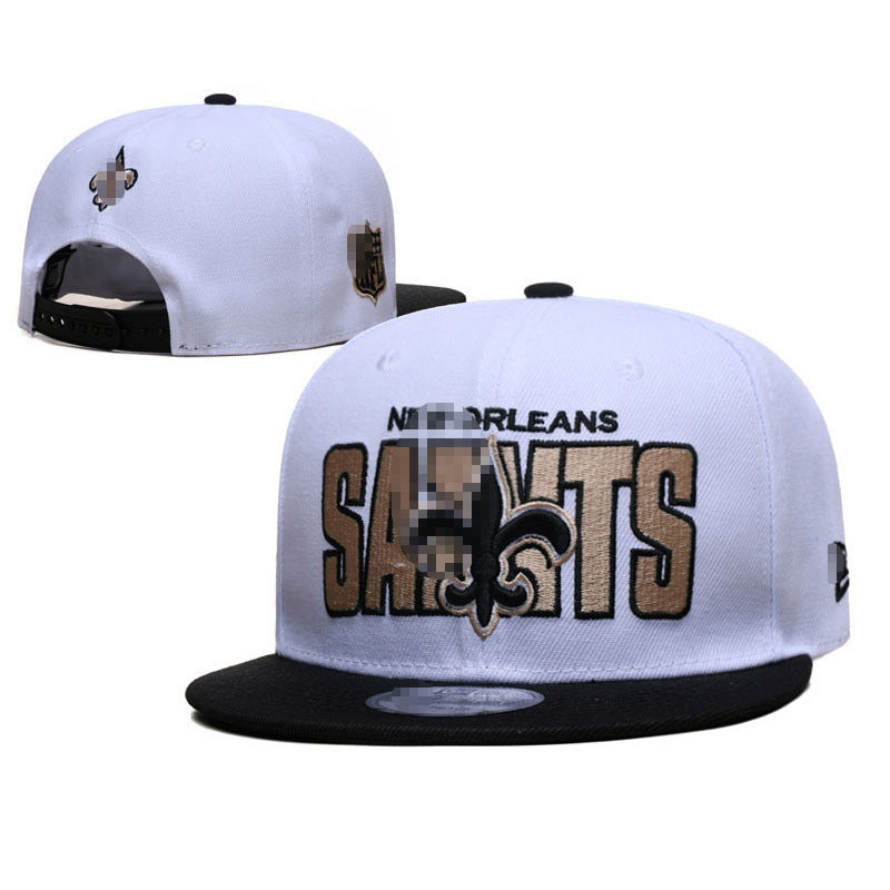 2026 New Nfl Hat Football Hat for Men and Women Hip-Hop Embroidered Flat-Brimmed Hat Outdoor Sun Protection Visor