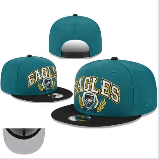 Mlb Adjustable Hat Nfl Men's and Women's Hip-Hop Embroidered Outdoor Sun Protection Hat Nba Basketball Hat Large Brim Wide Brim Sun Protection