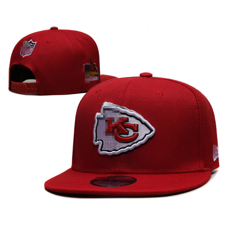2026 New Nfl Hat Football Hat for Men and Women Hip-Hop Embroidered Flat-Brimmed Hat Outdoor Sun Protection Visor