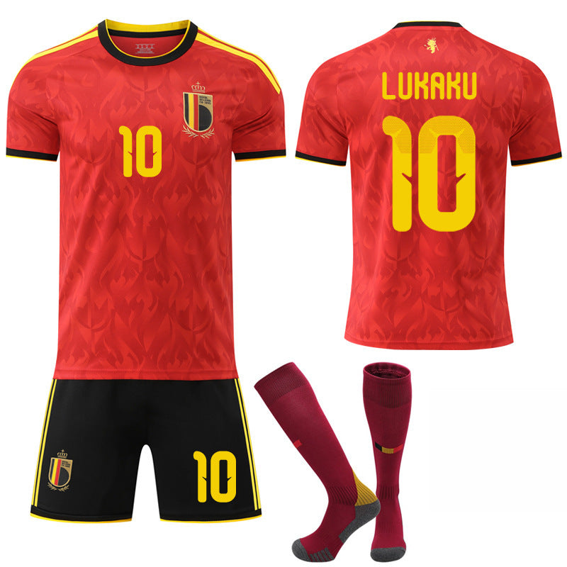 2026 World Cup Main and Away Football Uniform 9 Harland Children's Adult Jersey Suit Jersey Cross-Border Exclusive