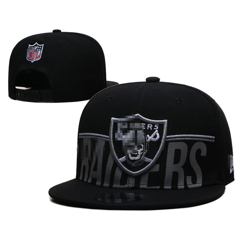 2026 New Nfl Hat Football Hat for Men and Women Hip-Hop Embroidered Flat-Brimmed Hat Outdoor Sun Protection Visor