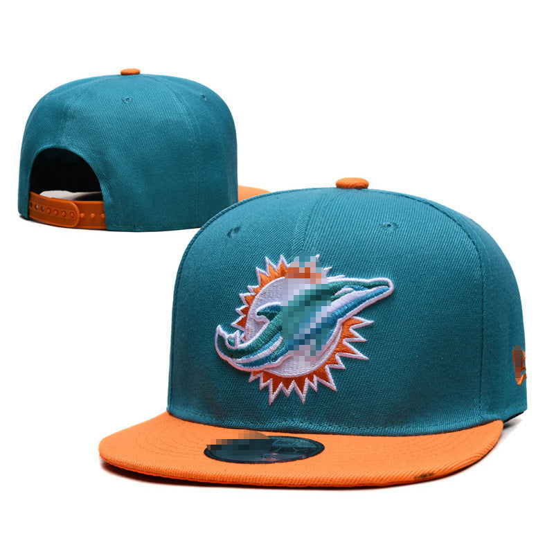 2026 New Nfl Hat Football Hat for Men and Women Hip-Hop Embroidered Flat-Brimmed Hat Outdoor Sun Protection Visor