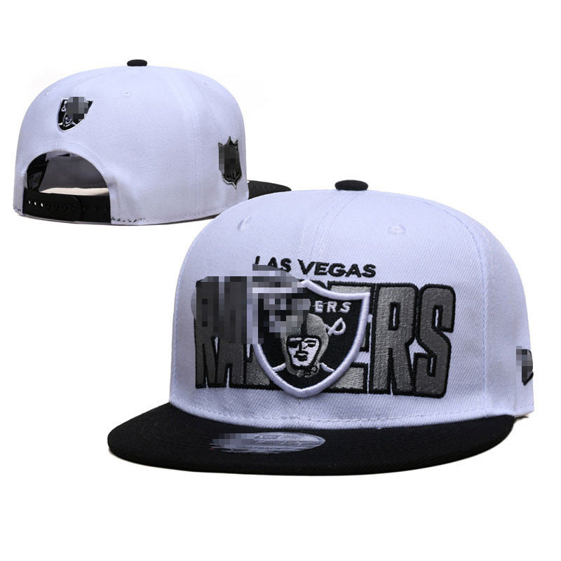 2026 New Nfl Hat Football Hat for Men and Women Hip-Hop Embroidered Flat-Brimmed Hat Outdoor Sun Protection Visor