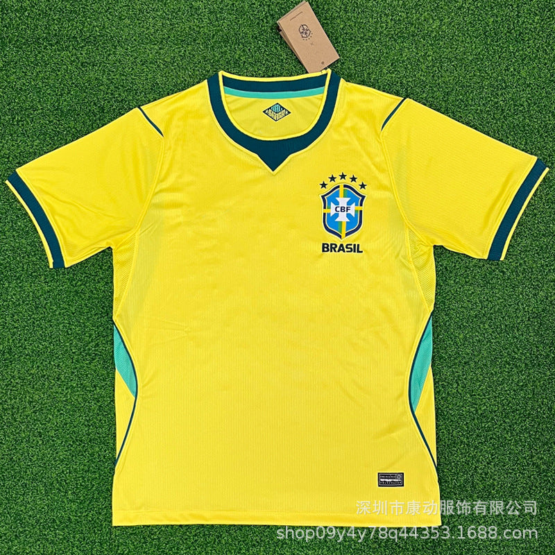 2627 Argentina Football Jersey World Cup Jersey Short-Sleeved New Fan Training and Competition Uniform Cross-Border No. 10 Messi