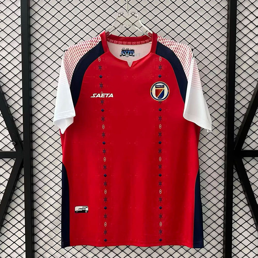 2026World Cup Haiti National Team Home and Away Jerseys Haiti Men's Short-Sleeve Football Uniforms
