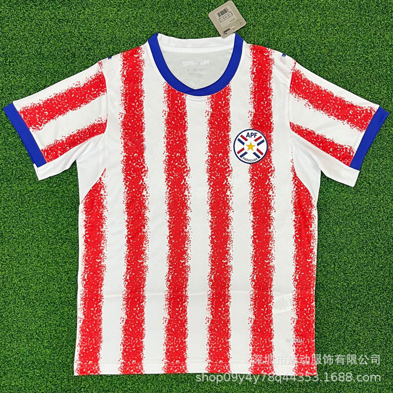 2627 Argentina Football Jersey World Cup Jersey Short-Sleeved New Fan Training and Competition Uniform Cross-Border No. 10 Messi