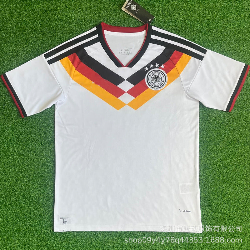 2627 Argentina Football Jersey World Cup Jersey Short-Sleeved New Fan Training and Competition Uniform Cross-Border No. 10 Messi