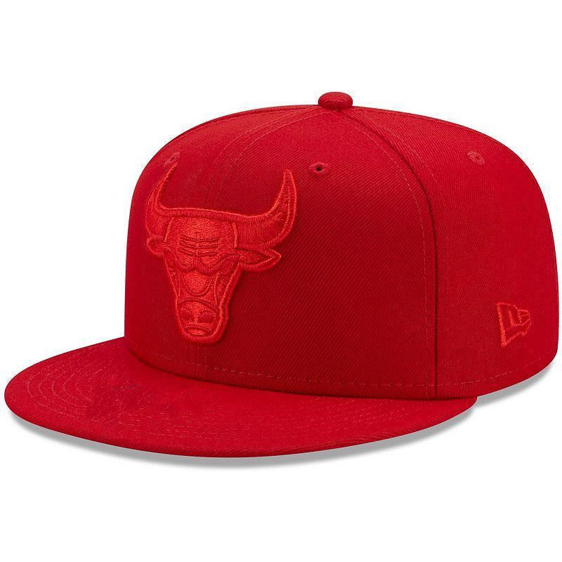 New Nba Season Sports Basketball Cap TlBulls Heat Summer Sunshade Adjustable Size Flat Cap