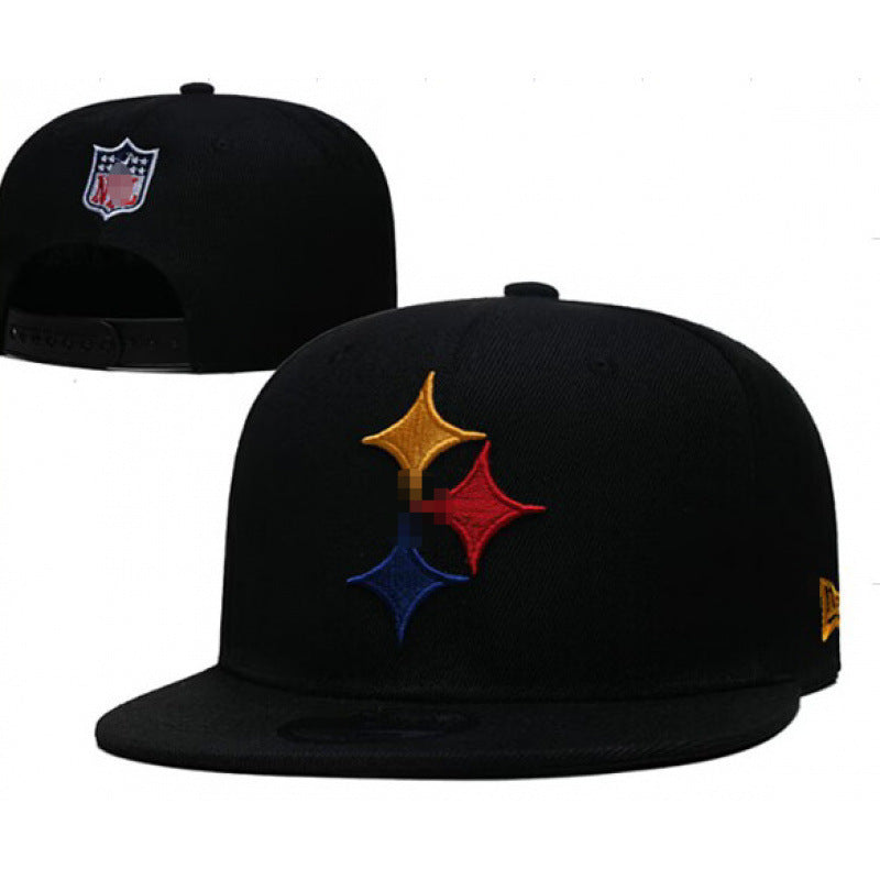 2026 New Nfl Hat Football Hat for Men and Women Hip-Hop Embroidered Flat-Brimmed Hat Outdoor Sun Protection Visor