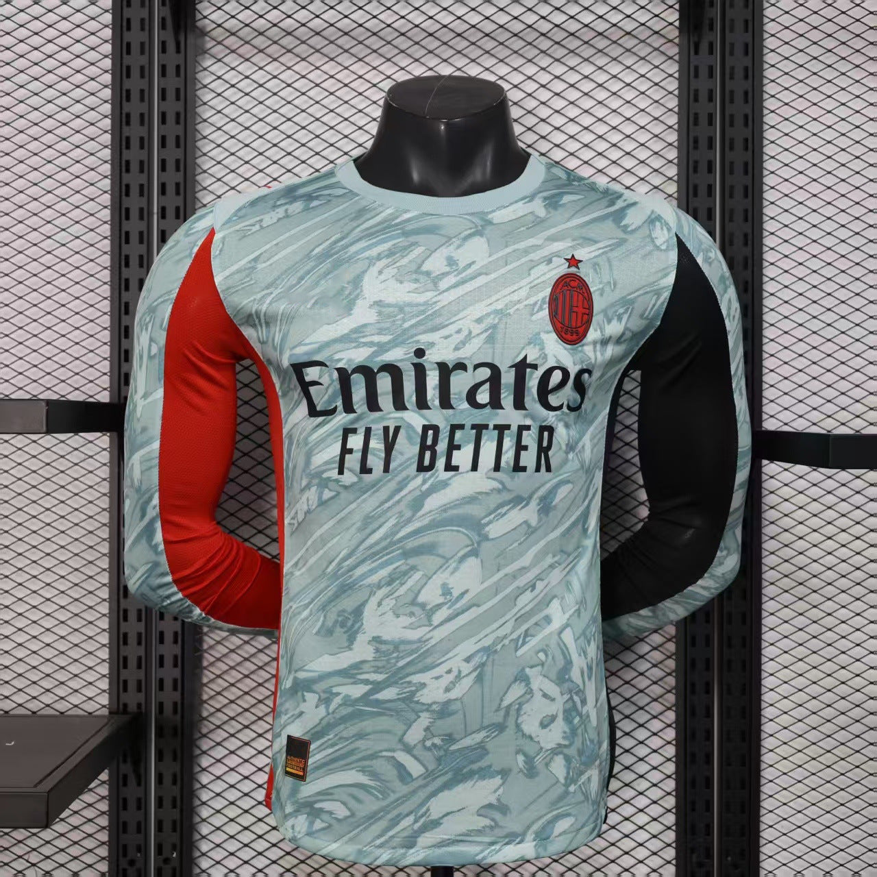 Long-Sleeved fans  Version New Popular Club England Ac Milan Arsenal Miami Top Jersey