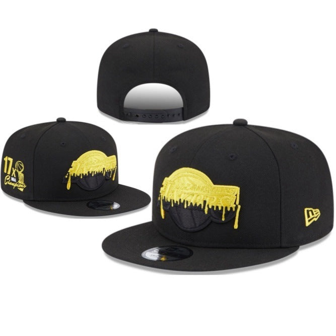 Mlb Adjustable Hat Nfl Men's and Women's Hip-Hop Embroidered Outdoor Sun Protection Hat Nba Basketball Hat Large Brim Wide Brim Sun Protection